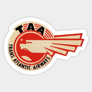 Trans Atlantic Airways Sticker